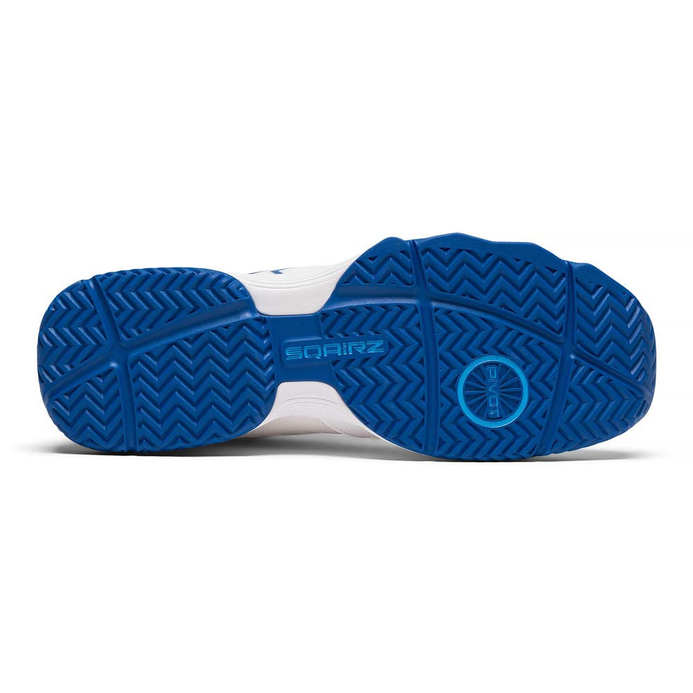 SQAIRZ XRZ™ White/Blue Pickleball Court Shoes | Pickleball Sports