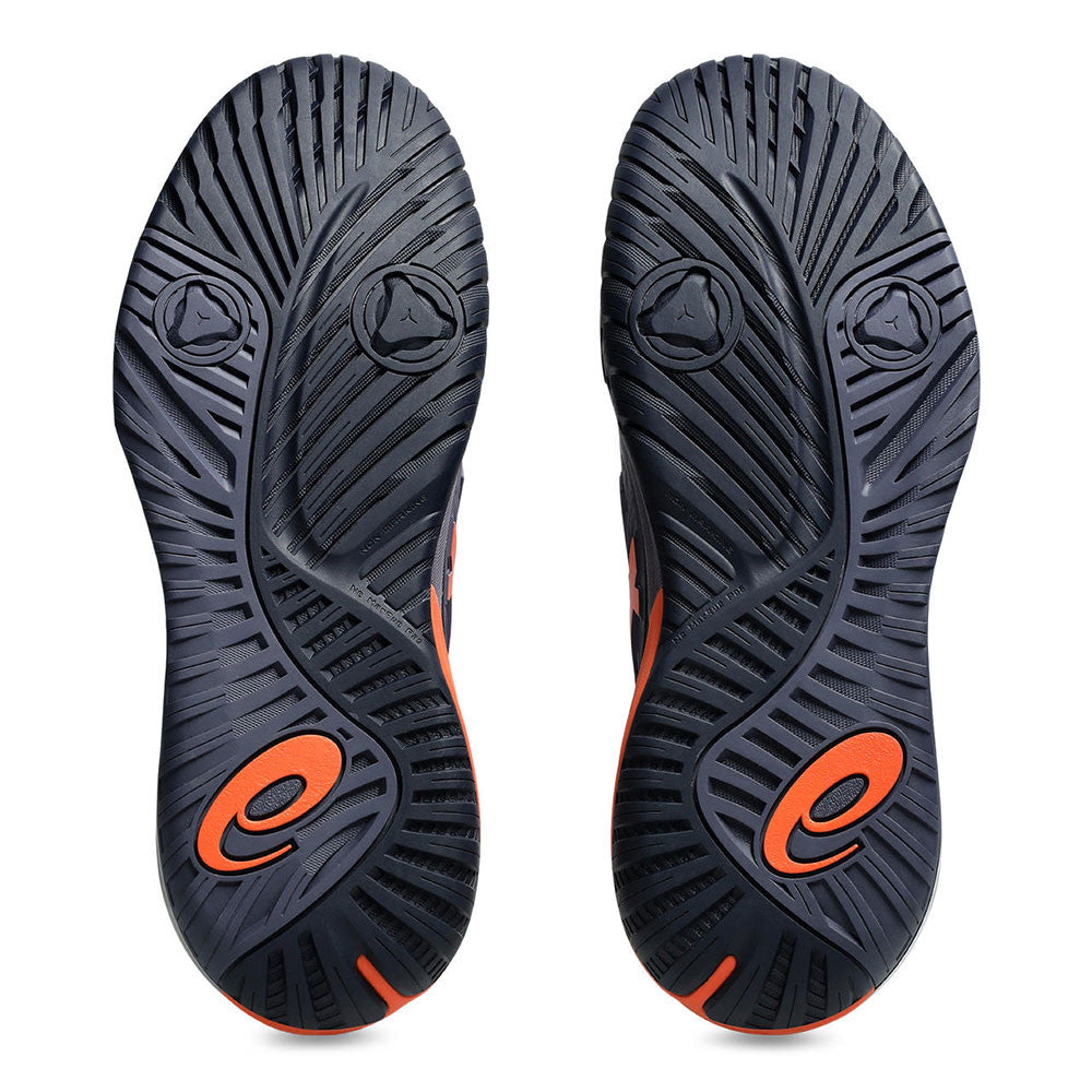 ASICS Gel-Resolution X Greyish Purple/Nova Orange Court Shoe | Pickleball Sports