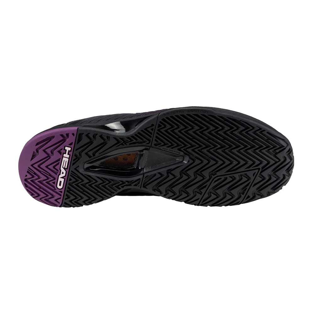 HEAD Revolt Pro 4.5 Court Shoe - Black/Plum | Pickleball Sports