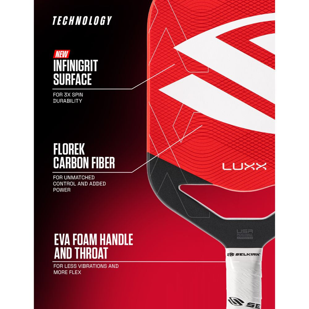 Selkirk LUXX Control Air InfiniGrit Epic Pickleball Paddle | Pickleball Sports