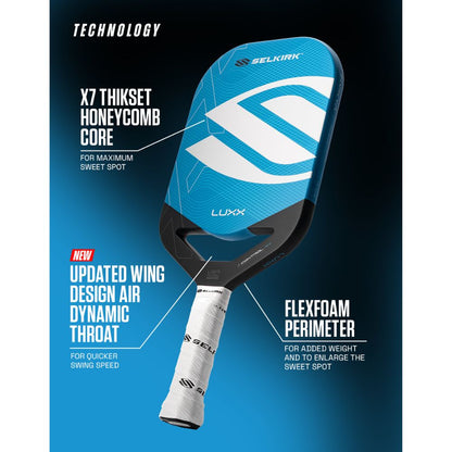 Selkirk LUXX Control Air InfiniGrit Invikta Pickleball Paddle | Pickleball Sports