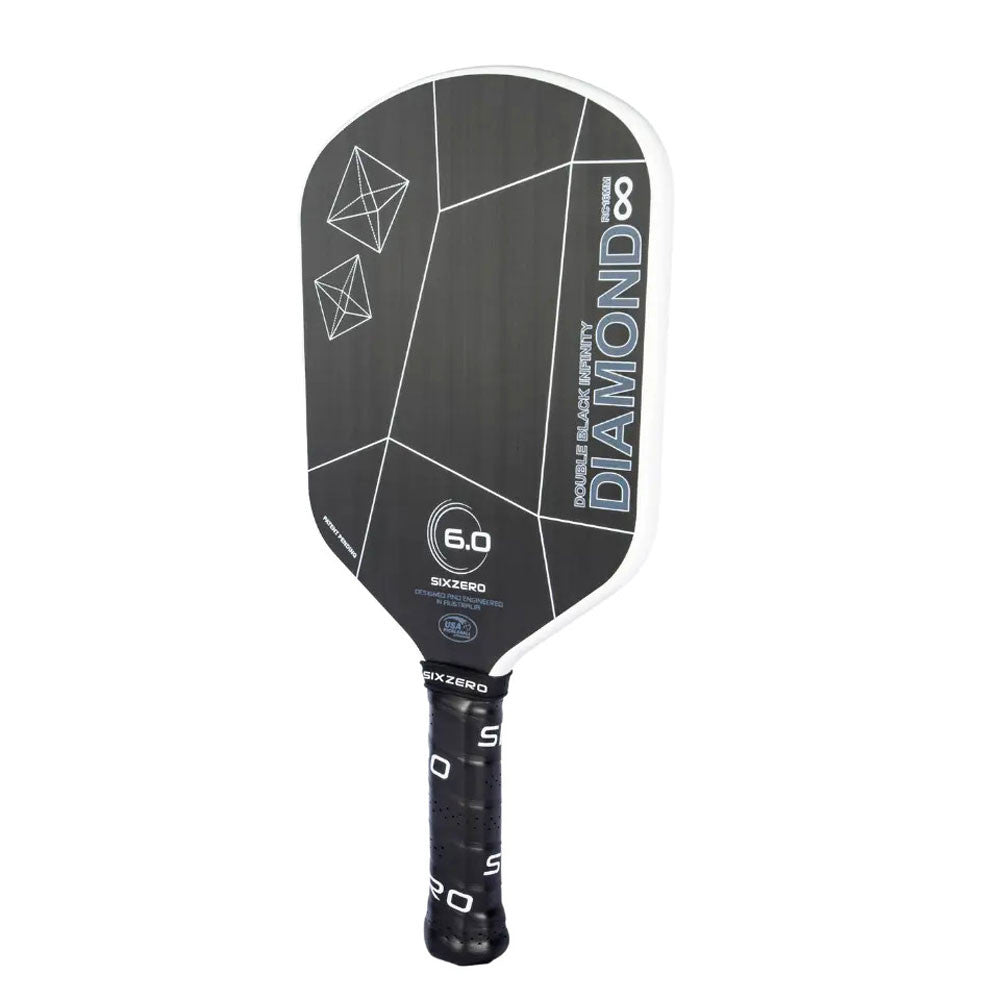 Infinity Edgeless Double Black Diamond Control Paddle | Pickleball Sports