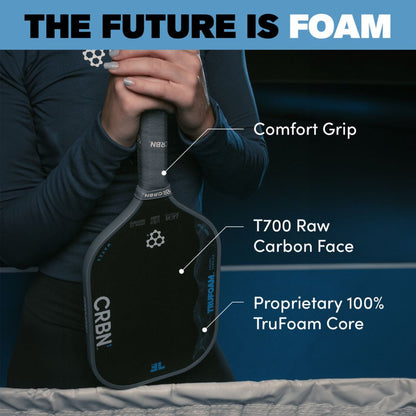CRBN TruFoam Waves 2 Square Pickleball Paddle | Pickleball Sports