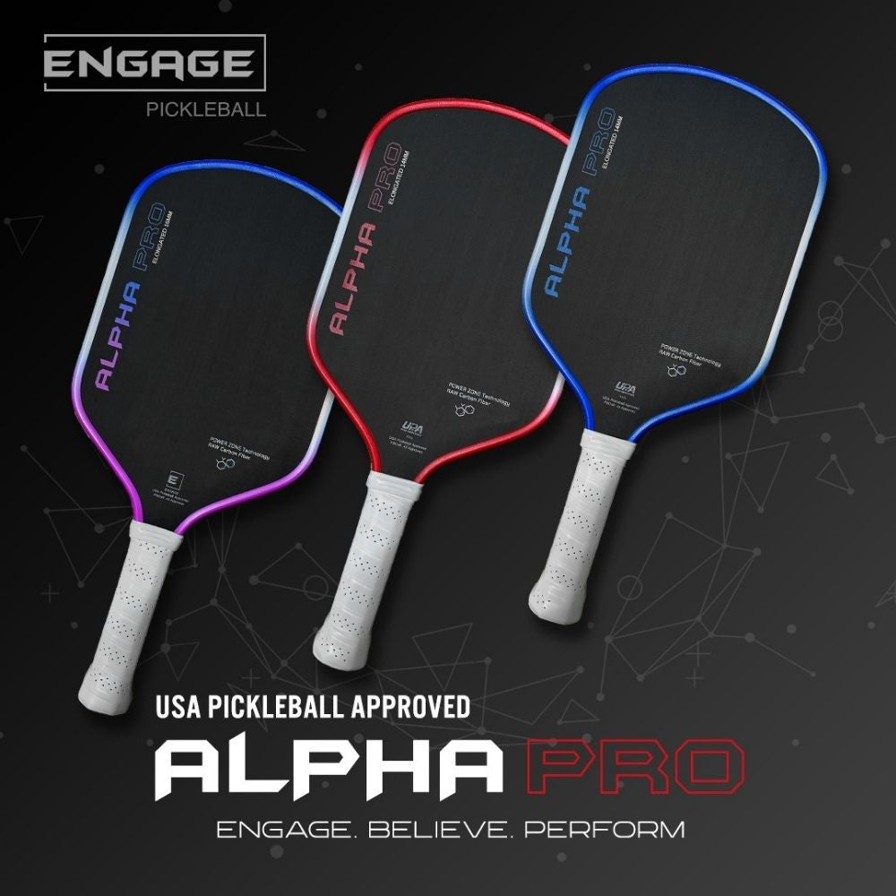 Engage Pursuit Alpha Pro 16mm Pickleball Paddle | Pickleball Sports