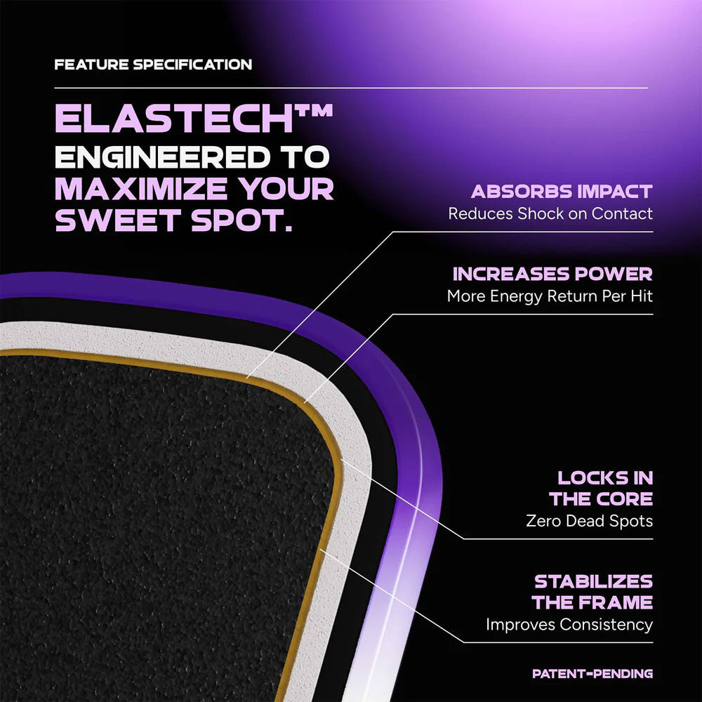 FRIDAY Aura Hybrid Pickleball Paddle | Pickleball Sports