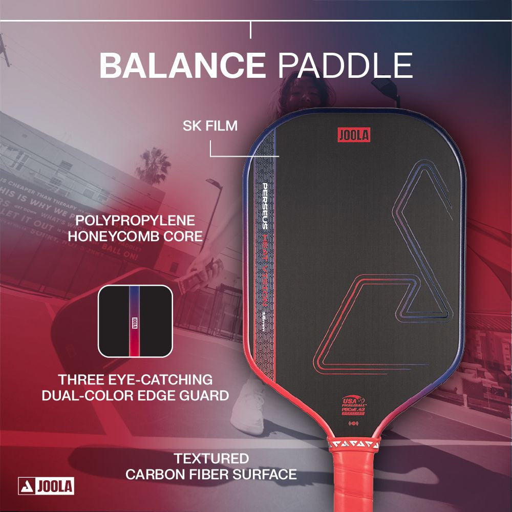 JOOLA Perseus Heat Vision 16mm Pickleball Paddle | Pickleball Sports