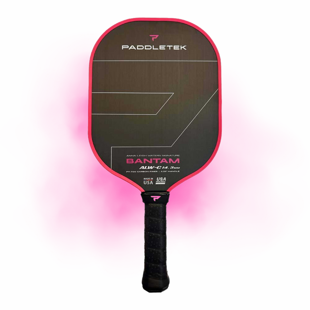Paddletek Bantam ALW-C Anna Leigh Waters Carbon 14.3mm Paddle | Pickleball Sports