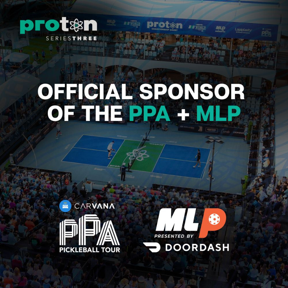Proton Series Three Project Peacock 13mm Elongated Pickleball Paddle | Pickleball Sports