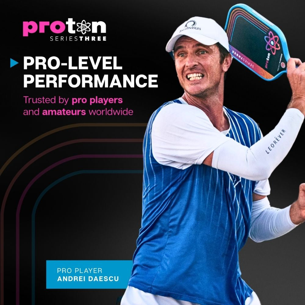 Proton Series Three Project Peacock 15mm Widebody Pickleball Paddle | Pickleball Sports