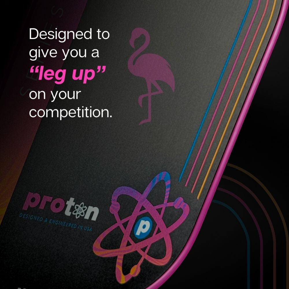 Proton Series Three Project Peacock 13mm Widebody Pickleball Paddle | Pickleball Sports