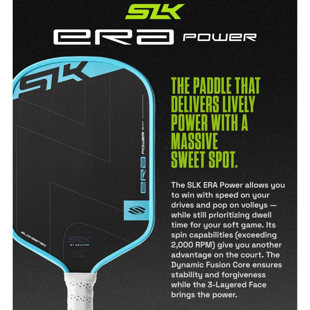 Selkirk SLK ERA Power Elongated Pickleball Paddle | Pickleball Sports