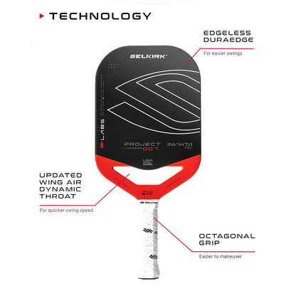 Selkirk Labs Project 007 Invikta 10mm Pickleball Paddle | Pickleball Sports