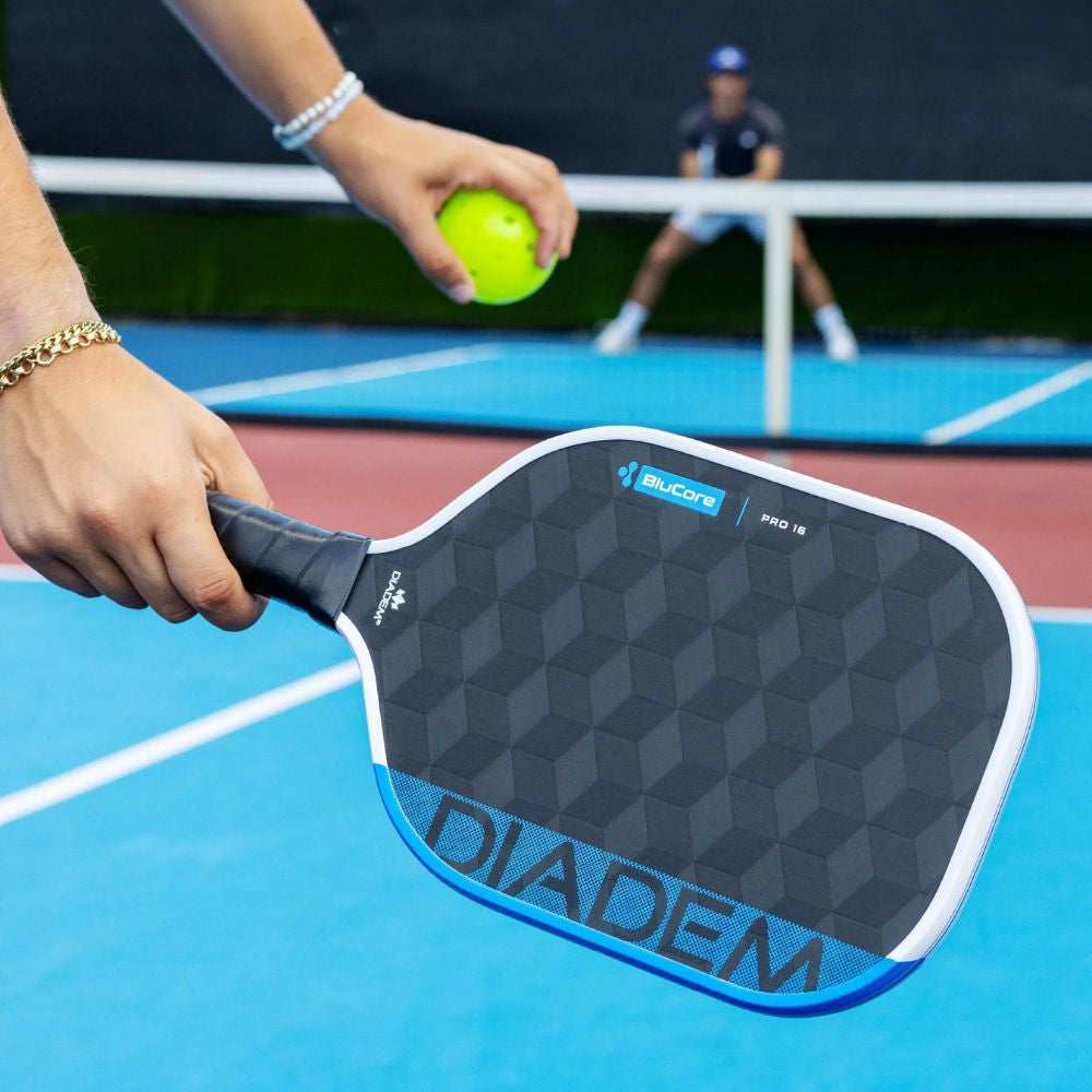 Diadem Edge BluCore Pro 14mm Pickleball Paddle | Pickleball Sports
