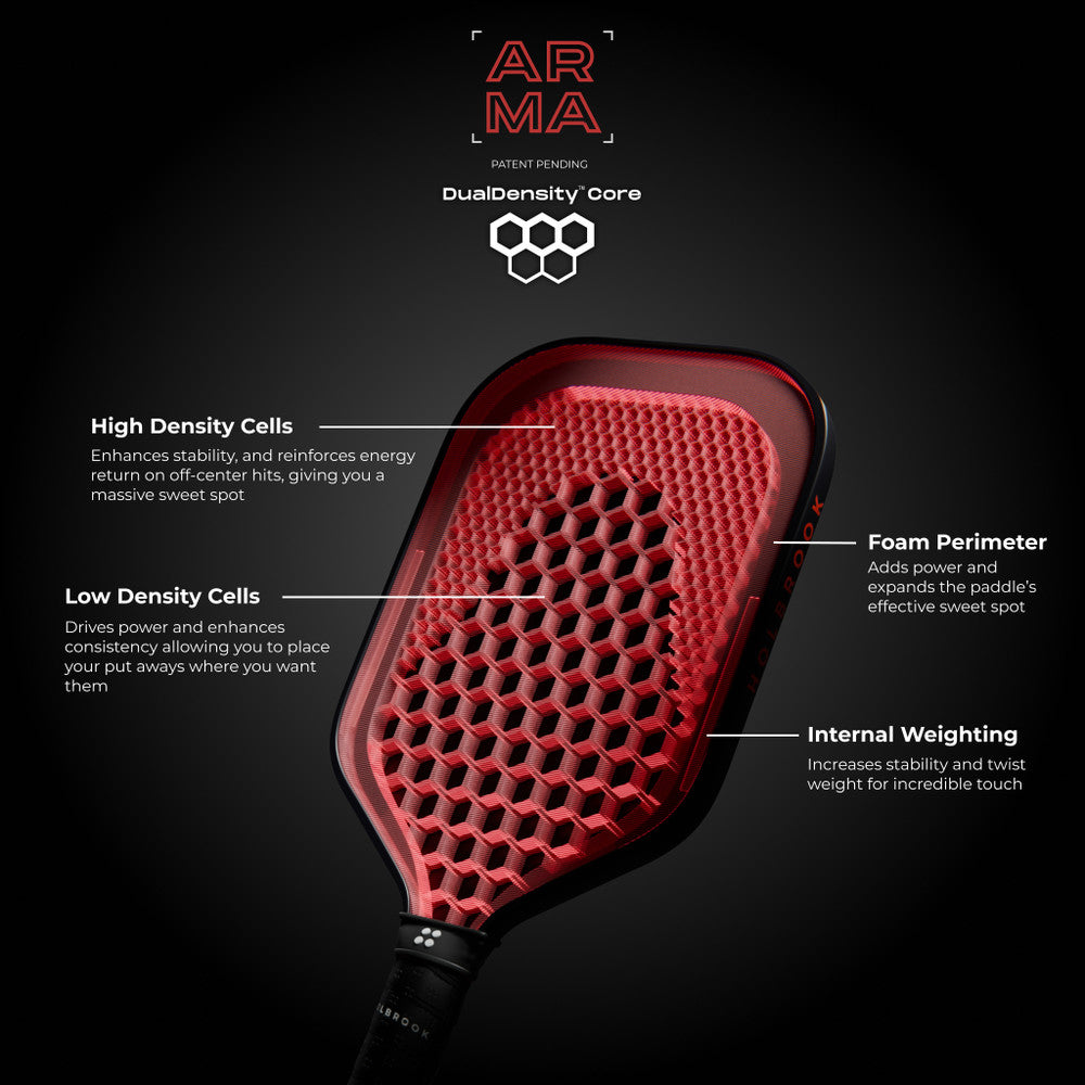 Holbrook ARMA T Metallic 14mm Pickleball Paddle | Pickleball Sports