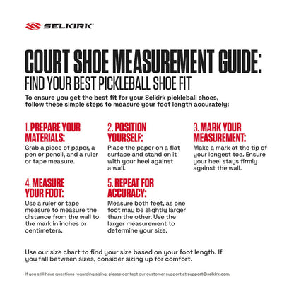 Selkirk CourtStrike Pro  Black Pickleball Shoe | Pickleball Sports