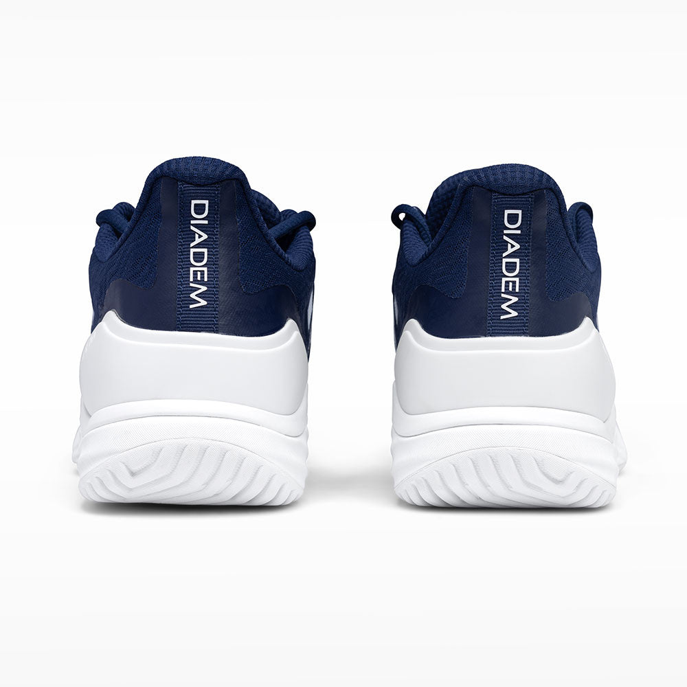 Diadem Court Burst Wide Court Shoe - Unisex - Navy/White | Pickleball Sports