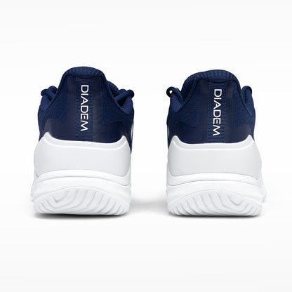 Diadem Court Burst Wide Court Shoe - Unisex - Navy/White | Pickleball Sports