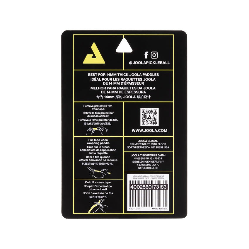 JOOLA Pickleball Pro IV Scorpeus Edge Guard Tape | Pickleball Sports